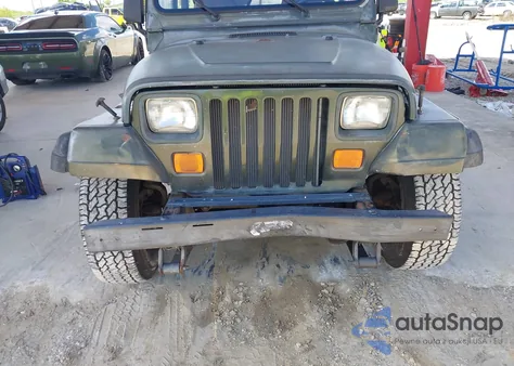 1995 Jeep Wrangler / Yj S/Rio Grande from USA, damaged, VIN 1J4FY19P4SP299117